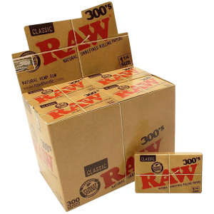 RAW Natural Papers 1¼ Size 300's (Box of 40)